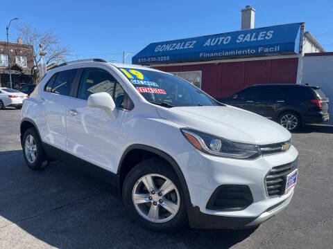 2019 Chevrolet Trax for sale at Gonzalez Auto Sales in Joliet IL