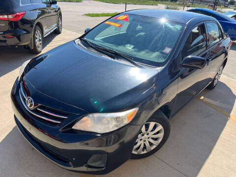 2013 Toyota Corolla for sale at Raj Motors Sales in Greenville TX