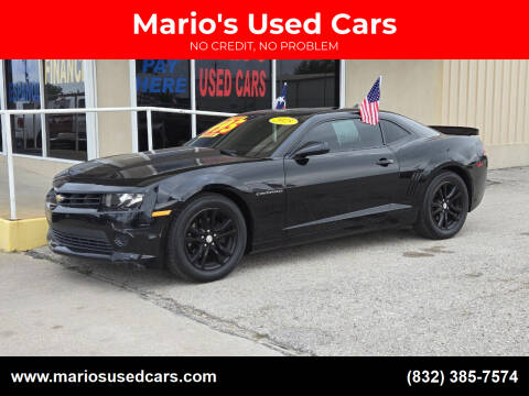 2015 Chevrolet Camaro for sale at Mario's Used Cars in Houston TX