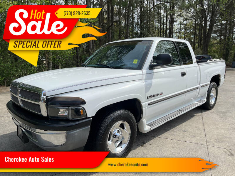 1998 Dodge Ram 1500 for sale at Cherokee Auto Sales in Acworth GA