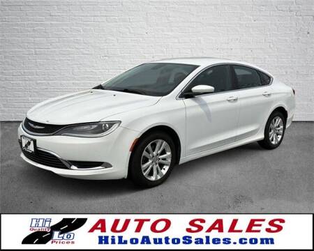 2015 Chrysler 200 for sale at Hi-Lo Auto Sales in Frederick MD