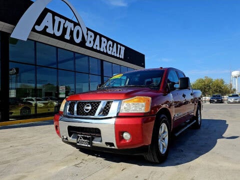 2014 Nissan Titan for sale at AUTO BARGAIN, INC in Oklahoma City OK