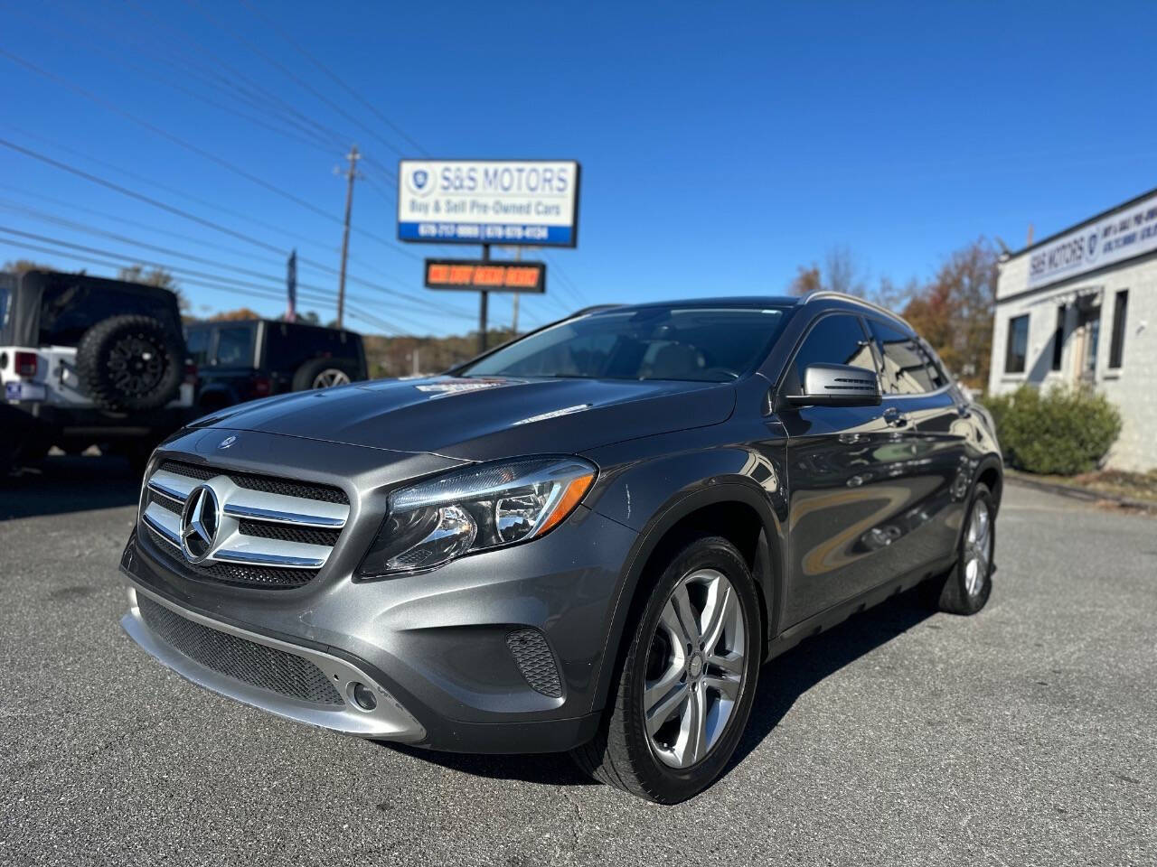 2015 Mercedes-Benz GLA for sale at S & S Motors in Marietta, GA