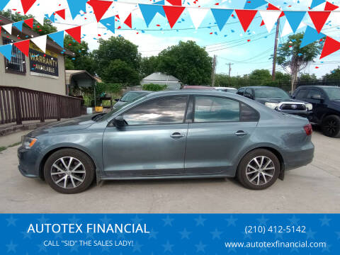 2016 Volkswagen Jetta for sale at AUTOTEX FINANCIAL in San Antonio TX