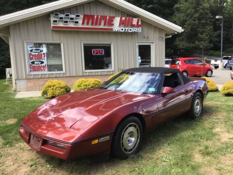 1986 Chevrolet Corvette for sale at Mine Hill Motors LLC in Mine Hill NJ