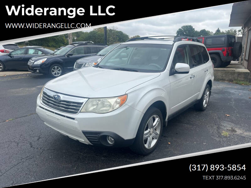 2009 Subaru Forester for sale at Widerange LLC in Greenwood IN