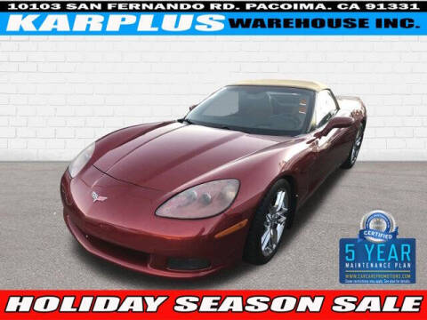 2008 Chevrolet Corvette for sale at Karplus Warehouse in Pacoima CA