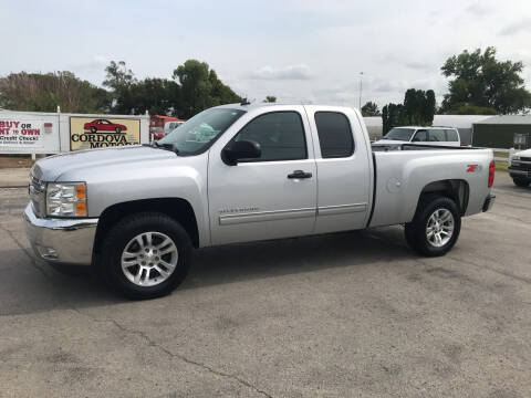 2012 Chevrolet Silverado 1500 for sale at Cordova Motors in Lawrence KS