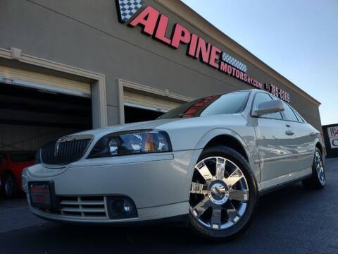 2004 Lincoln LS for sale at Alpine Motors Certified Pre-Owned in Wantagh NY