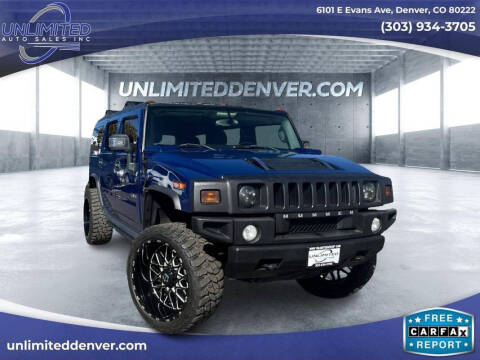 2008 HUMMER H2 for sale at Unlimited Auto Sales in Denver CO