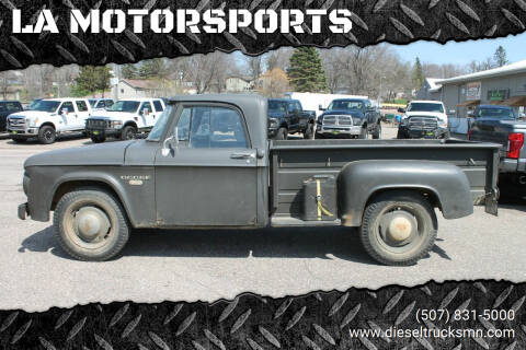 1966 Dodge D250 Pickup for sale at L.A. MOTORSPORTS in Windom MN