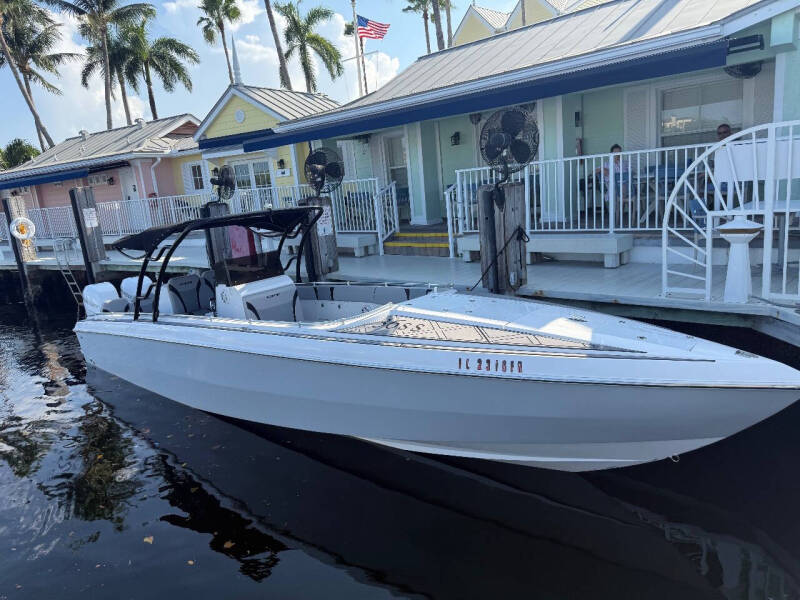 1993 Scarab Open fisherman