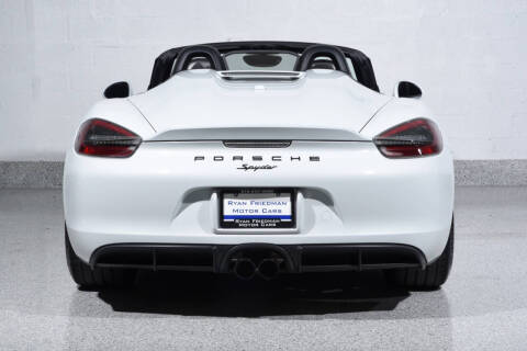 2016 Porsche Boxster Spyder