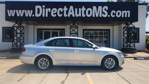 2018 Volkswagen Passat for sale at Direct Auto in Biloxi MS