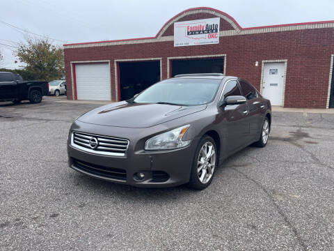 2012 Nissan Maxima for sale at Family Auto Finance OKC LLC in Oklahoma City OK