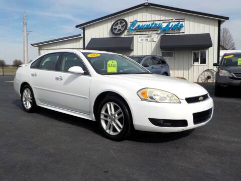 2013 Chevrolet Impala for sale at Country Auto in Huntsville OH