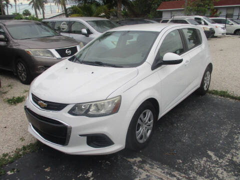2017 Chevrolet Sonic for sale at K & V AUTO SALES LLC in Hollywood FL