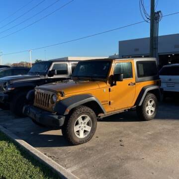 2014 Jeep Wrangler for sale at TWILIGHT AUTO SALES in San Antonio TX