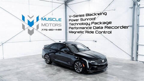 2022 Cadillac CT4-V for sale at MUSCLE MOTORS AUTO SALES INC in Reno NV
