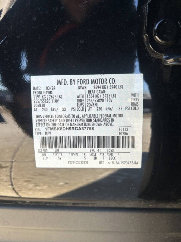 2024 Ford Explorer XLT