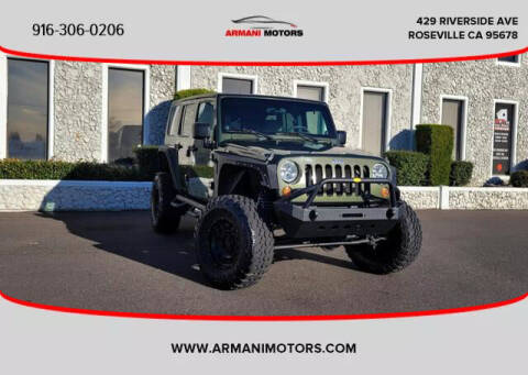 2008 Jeep Wrangler Unlimited for sale at Armani Motors in Roseville CA