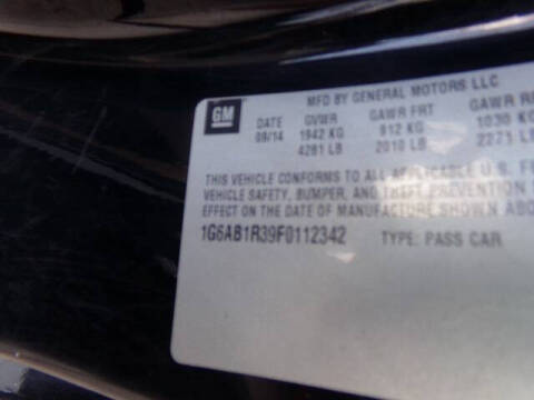 2015 Cadillac ATS 3.6L Luxury