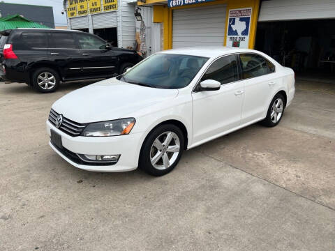 2015 Volkswagen Passat for sale at Aria Affordable Cars LLC in Arlington TX
