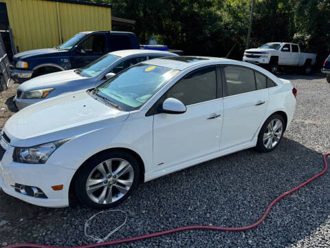 2014 Chevrolet Cruze for sale at H & J Wholesale Inc. in Charleston SC