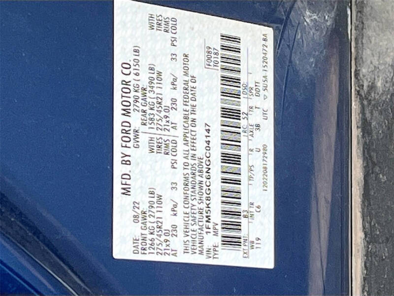 2022 Ford Explorer ST