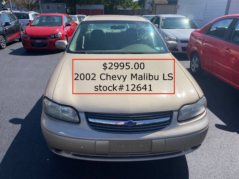 2002 Chevrolet Malibu for sale at E & A Auto Sales in Warren OH