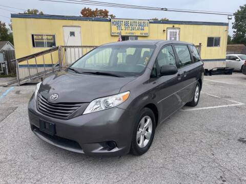 2012 Toyota Sienna for sale at Honest Abe Auto Sales 2 in Indianapolis IN