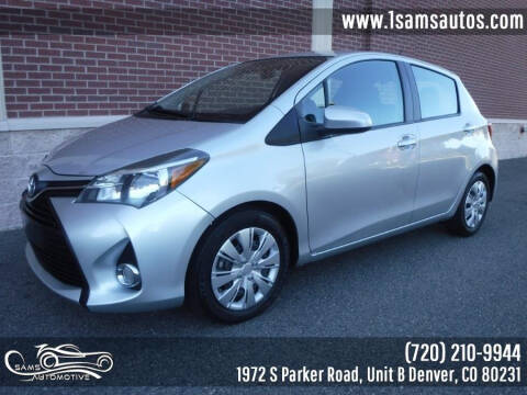 2015 Toyota Yaris for sale at SAM'S AUTOMOTIVE in Denver CO
