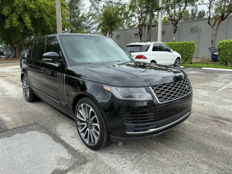 2018 Land Rover Range Rover for sale at Best Price Car Dealer in Hallandale Beach FL