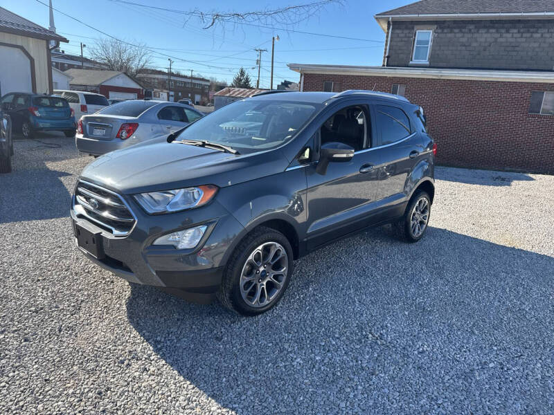 2020 Ford EcoSport for sale at ADKINS PRE OWNED CARS LLC in Kenova WV