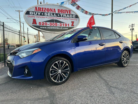 2014 Toyota Corolla for sale at Arizona Drive LLC in Tucson AZ