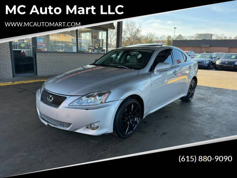 2006 Lexus IS 250 for sale at MC Auto Mart LLC in Hermitage TN