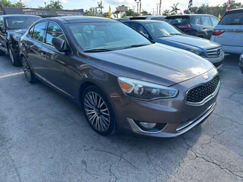 2014 Kia Cadenza for sale at America Auto Wholesale Inc in Miami FL
