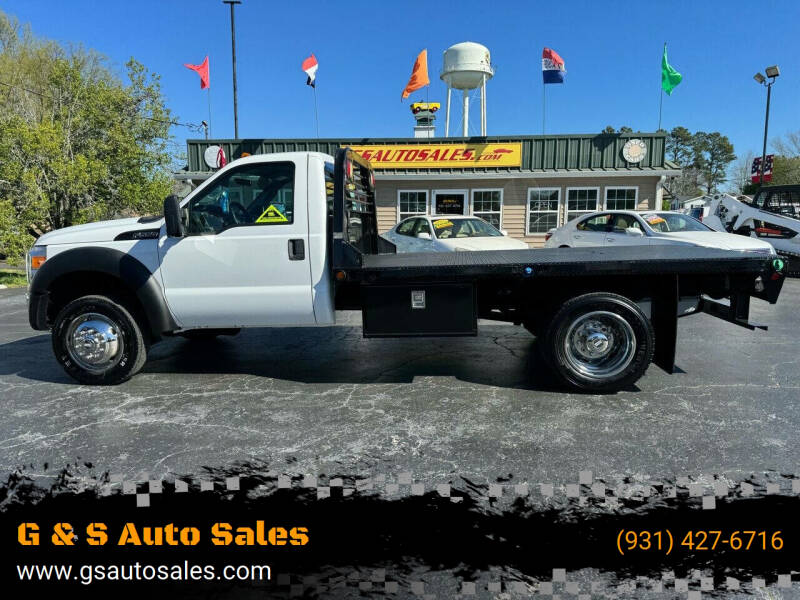 2012 Ford F-550 Super Duty for sale at G & S Auto Sales in Ardmore TN