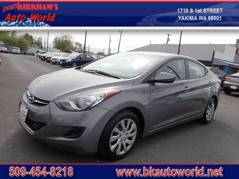 2013 Hyundai Elantra for sale at Bruce Kirkham's Auto World in Yakima WA