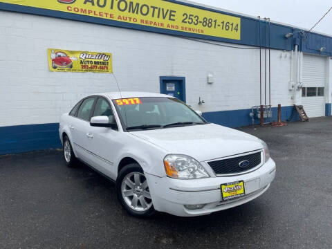 2005 Ford Five Hundred for sale at QUALITY AUTO RESALE in Puyallup WA