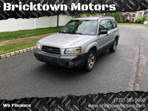 2005 Subaru Forester for sale at Bricktown Motors in Brick NJ