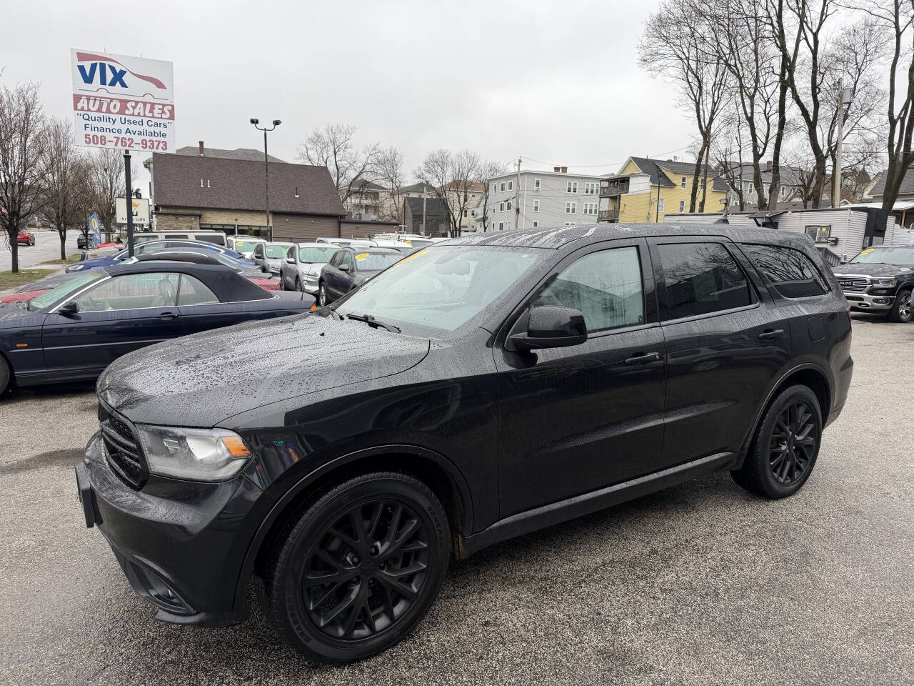 Black 2015 Dodge Durango SXT AWD SXT 4dr SUV 2