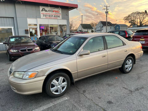 2001 Toyota Camry for sale at AutoPro Virginia LLC in Virginia Beach VA