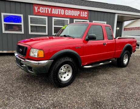 2005 Ford Ranger for sale at Y-City Auto Group LLC in Zanesville OH