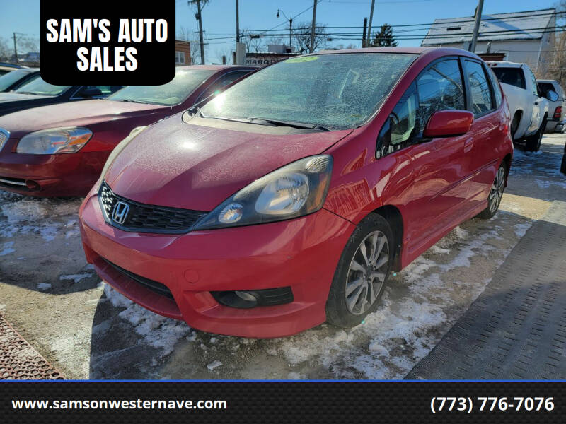 2012 Honda Fit for sale at SAM'S AUTO SALES in Chicago IL
