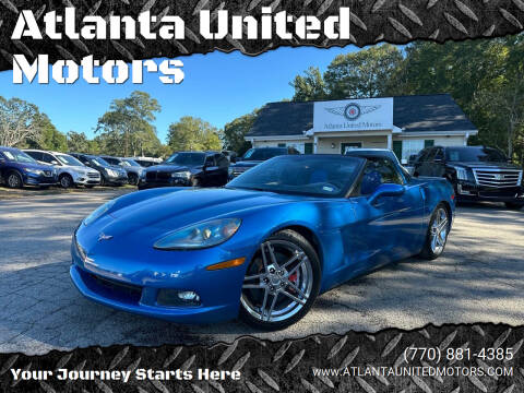 2008 Chevrolet Corvette for sale at Atlanta United Motors in Jefferson GA