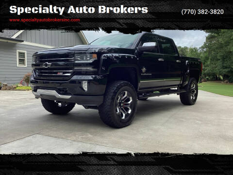 2016 Chevrolet Silverado 1500 for sale at Specialty Auto Brokers in Cartersville GA