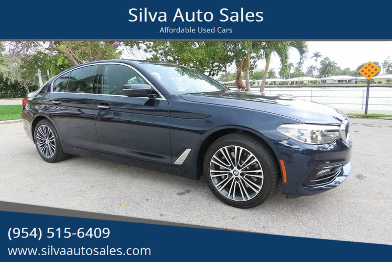 2018 BMW 5 Series for sale at Silva Auto Sales in Pompano Beach FL