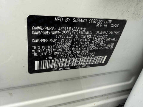 2023 Subaru Forester