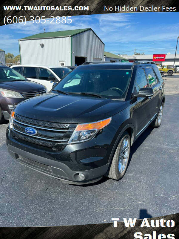 2014 Ford Explorer for sale at T W Auto Sales in Science Hill KY